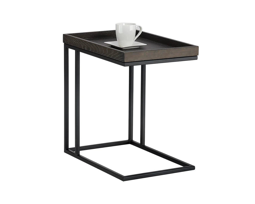 Arden C-shaped End Table
