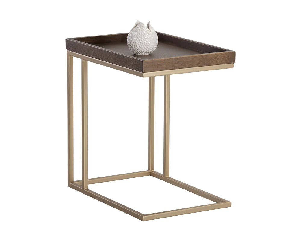 Arden C-shaped End Table