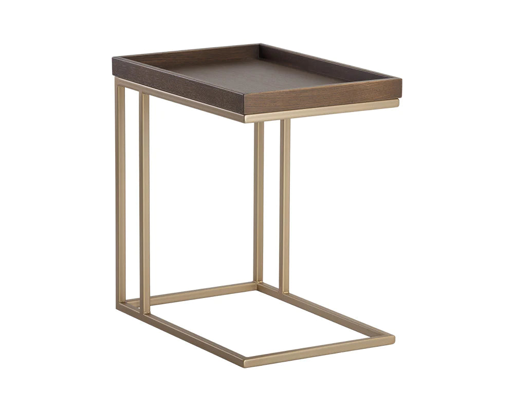Arden C-shaped End Table