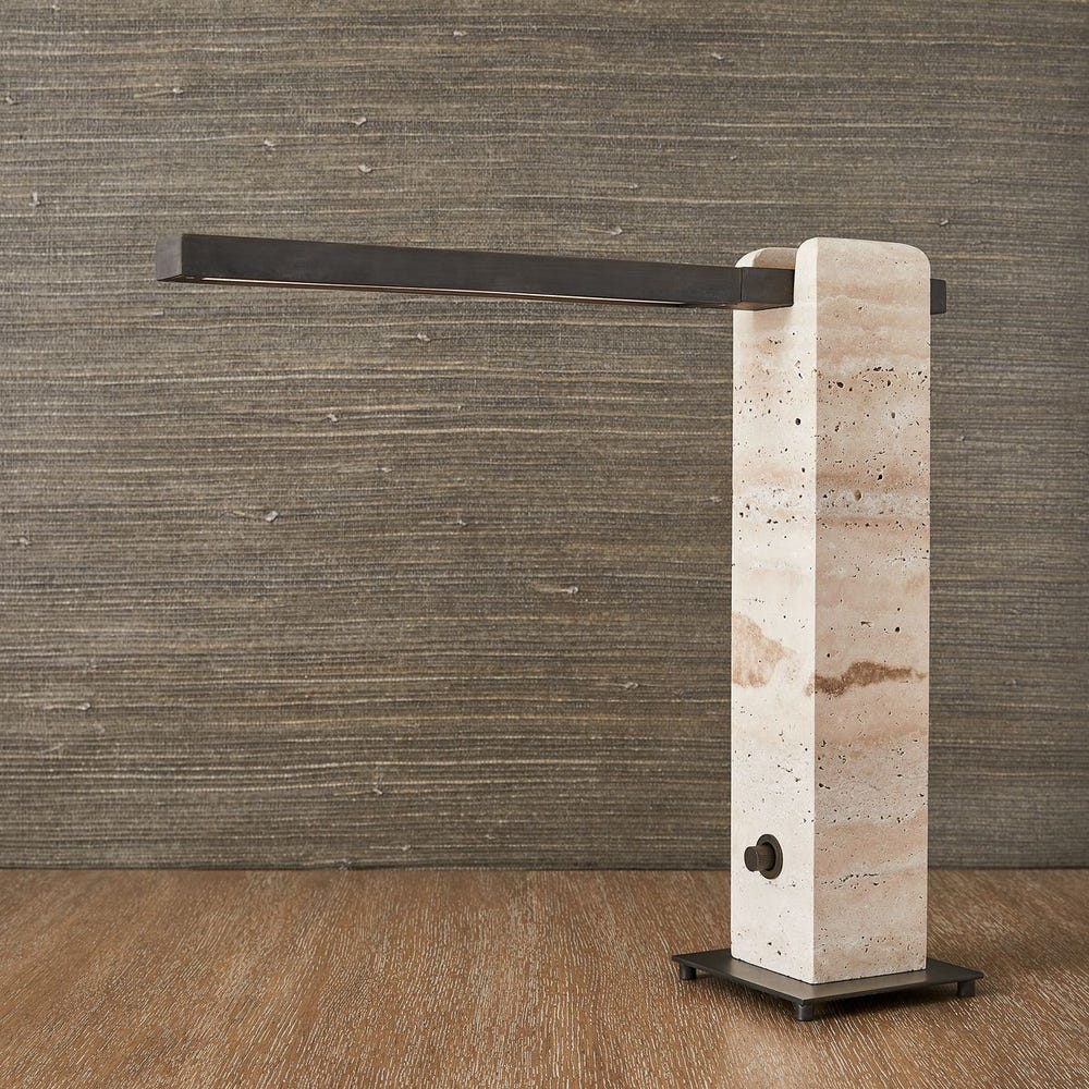 DIRECTOR TABLE LAMP - MARBLE
