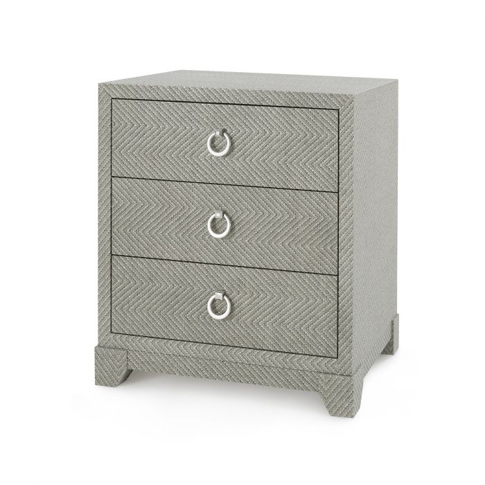 BRITTANY 3-DRAWER SIDE TABLE