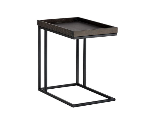 Arden C-shaped End Table