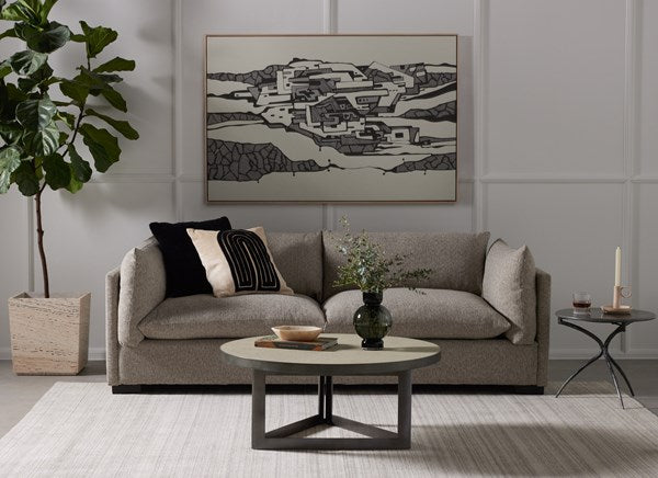 Shagreen Round Coffee Table