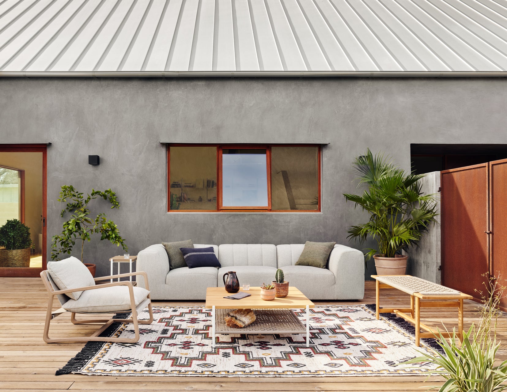 GWEN OUTDOOR 3PC SECTIONAL