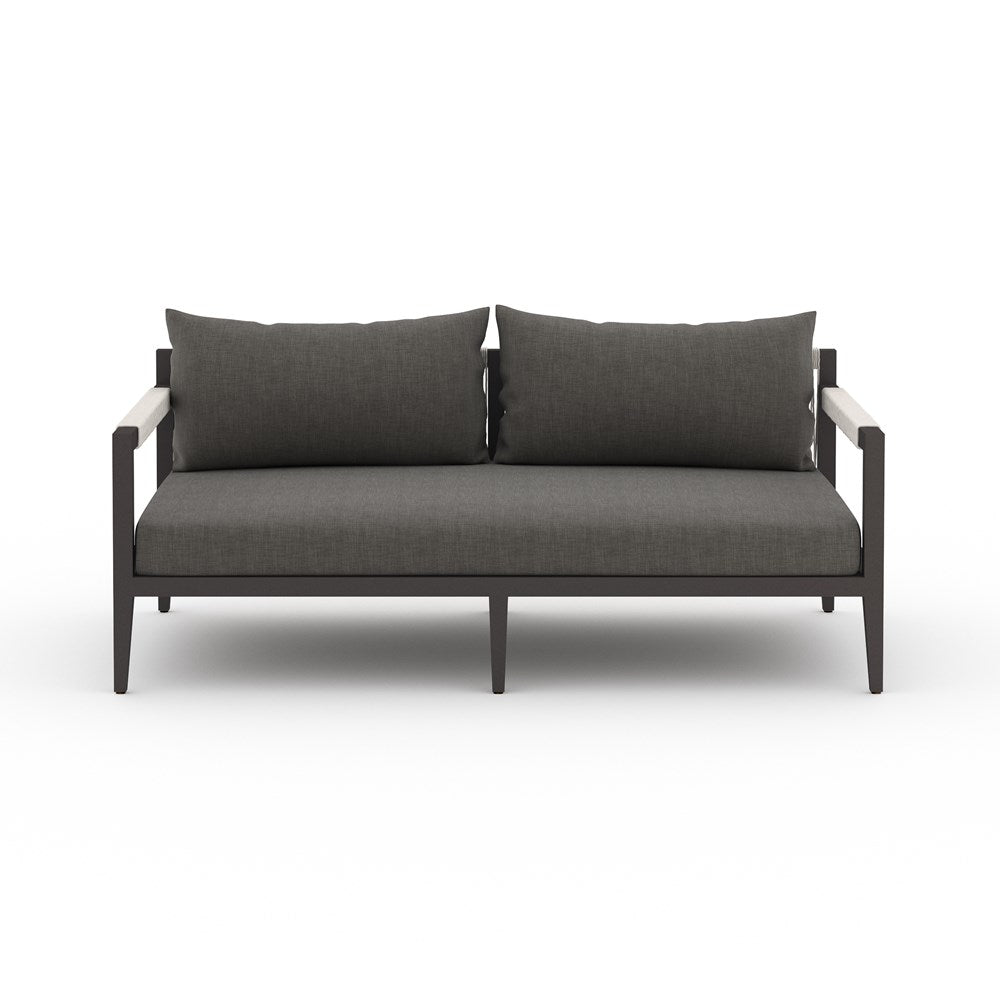 SHERWOOD OUTDOOR SOFA, BRONZE