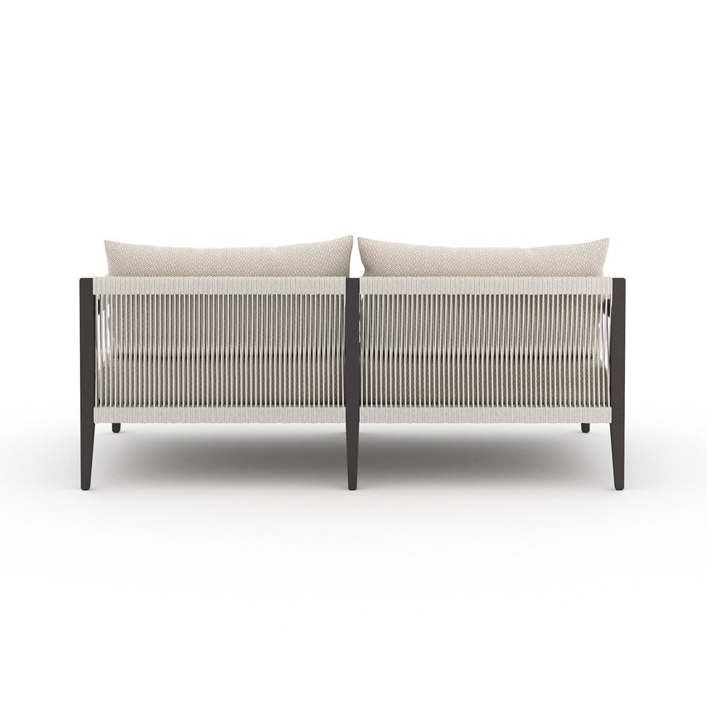SHERWOOD OUTDOOR SOFA, BRONZE