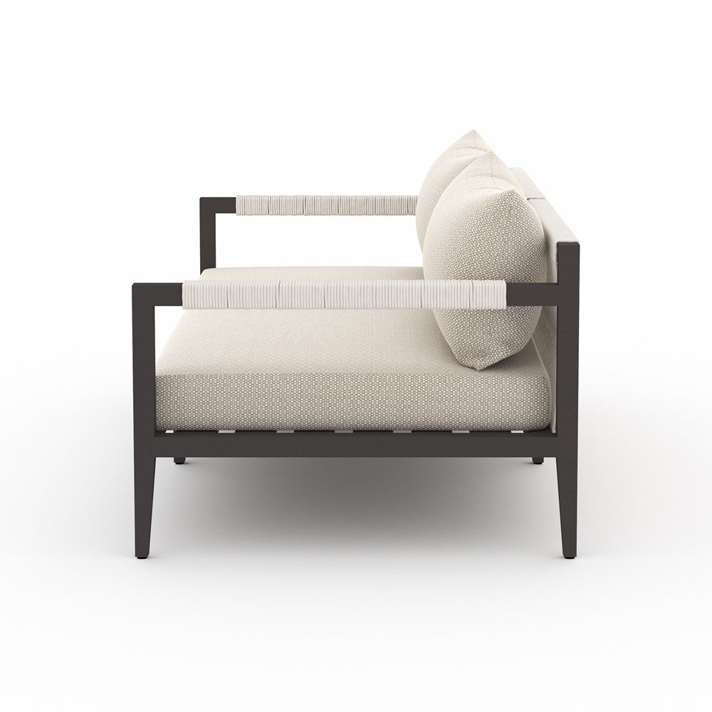 SHERWOOD OUTDOOR SOFA, BRONZE