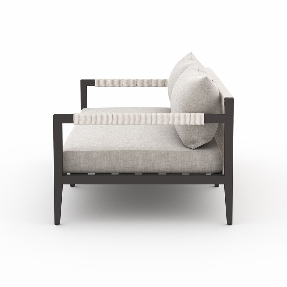 SHERWOOD OUTDOOR SOFA, BRONZE