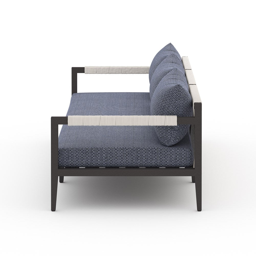 SHERWOOD OUTDOOR SOFA, BRONZE