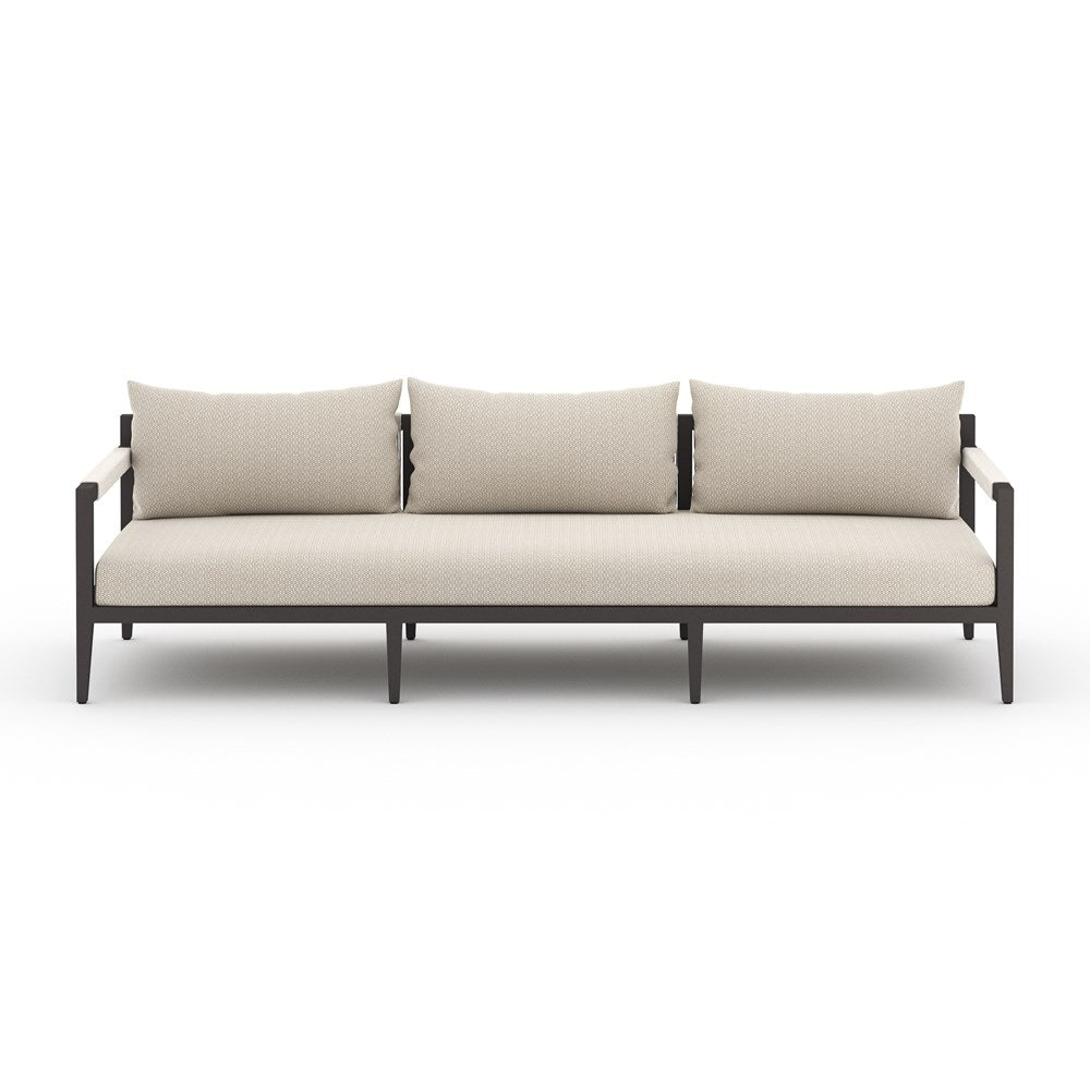 SHERWOOD OUTDOOR SOFA, BRONZE