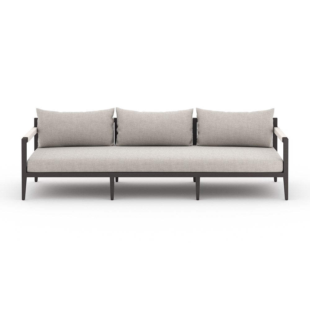SHERWOOD OUTDOOR SOFA, BRONZE