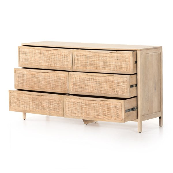 SYDNEY 6 DRAWER DRESSER