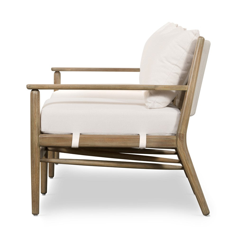 Rosen Outdoor Sofa-73"-Natural Eucalyptu