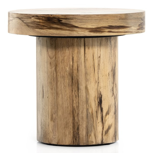 HUDSON PEDESTAL END TABLE