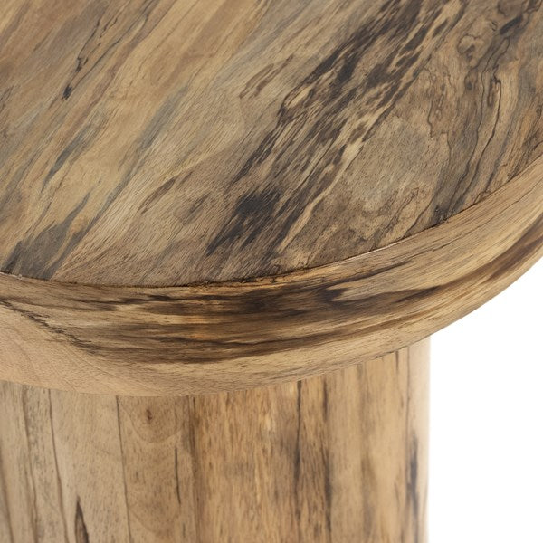 HUDSON PEDESTAL END TABLE