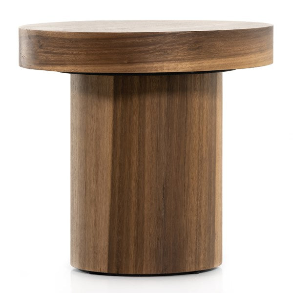 HUDSON PEDESTAL END TABLE