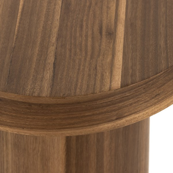 HUDSON PEDESTAL END TABLE