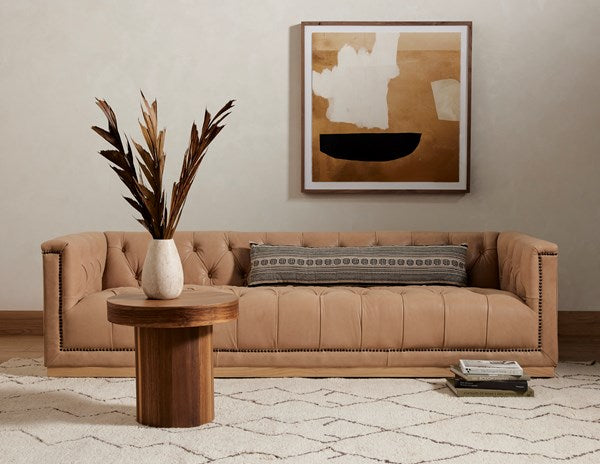 HUDSON PEDESTAL END TABLE