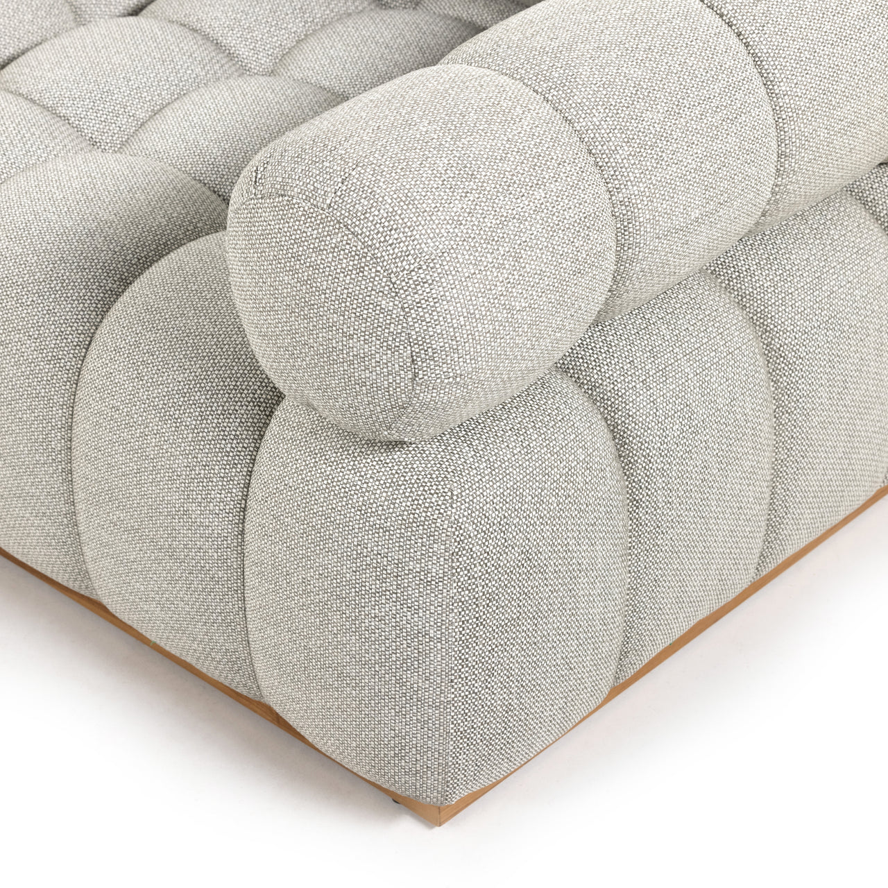 ROMA OUTDOOR 4PC SECTIONAL W/OTTOMAN-ROMA OUTDOOR 3PC SECTIONAL-ASH