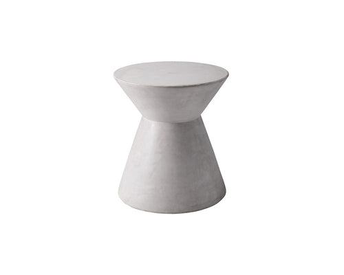 Astley End Table - White