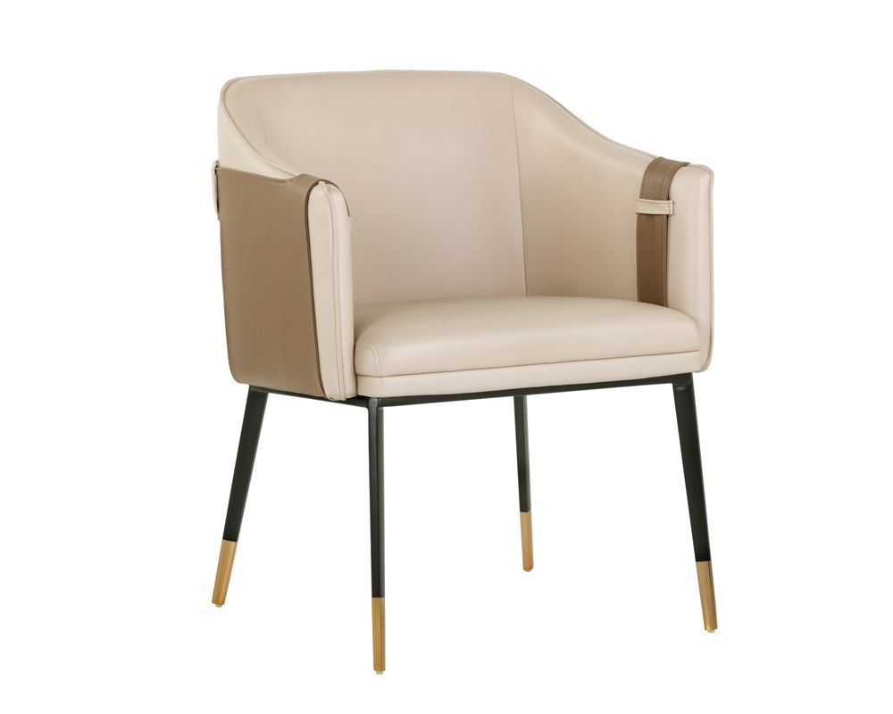 Carter Armchair - Napa Beige / Napa Tan