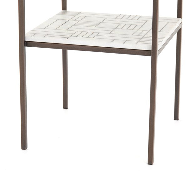 PIET MARBLE NIGHTSTAND