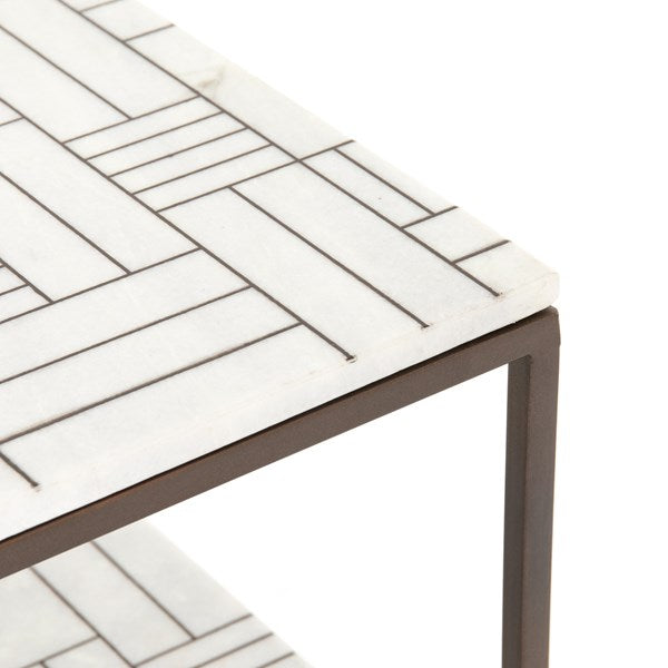 PIET MARBLE NIGHTSTAND