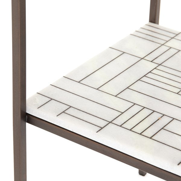 PIET MARBLE NIGHTSTAND