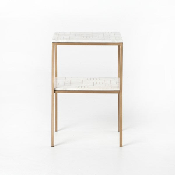 PIET MARBLE NIGHTSTAND