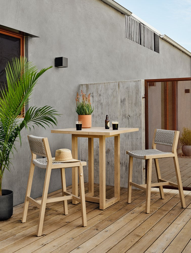 DELANO OUTDOOR BAR + COUNTER STOOL