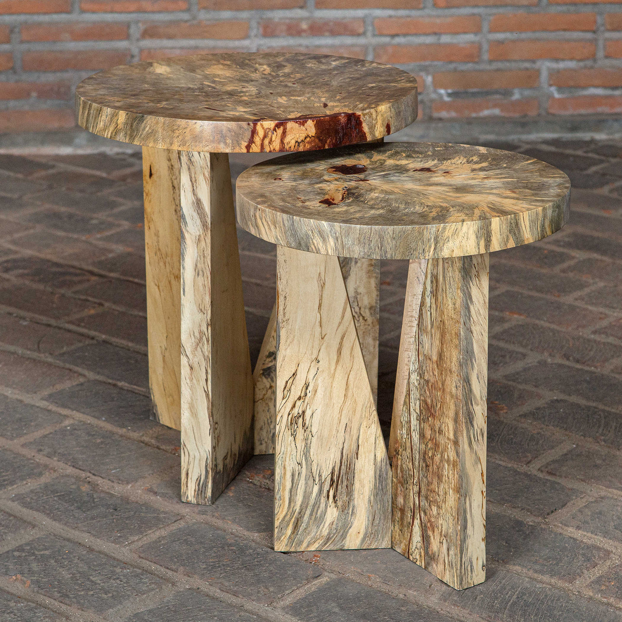 Nadet Nesting Table Natural S/2