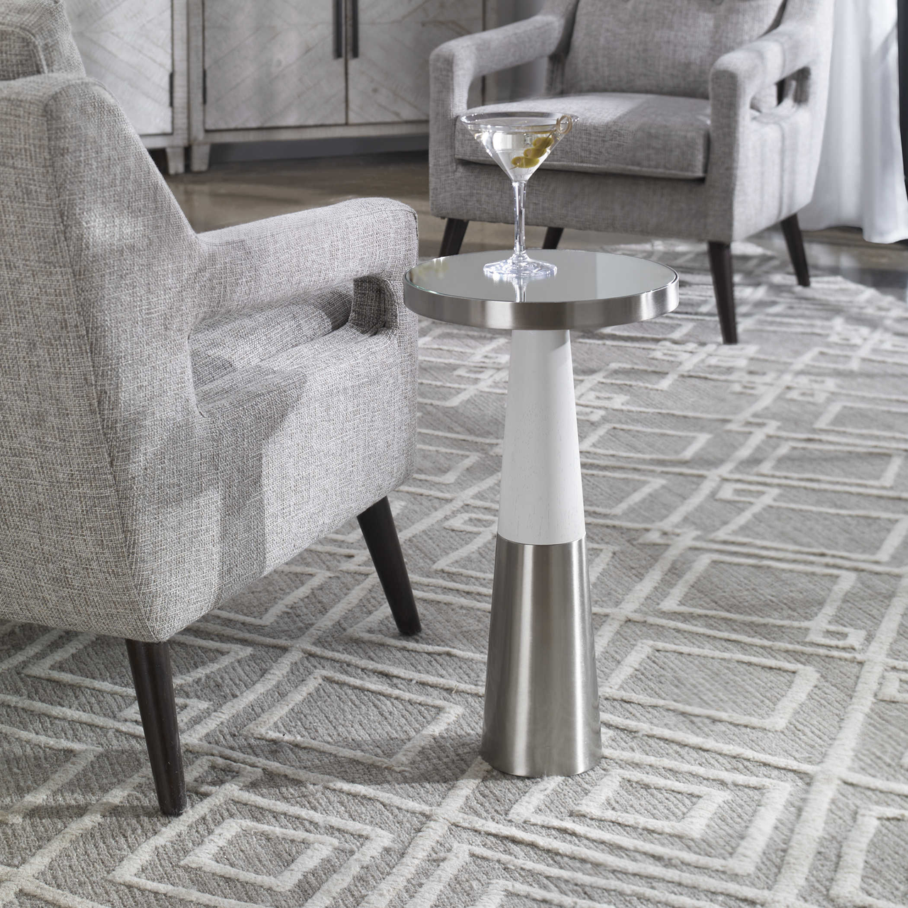 Forti Accent Table, Nickel