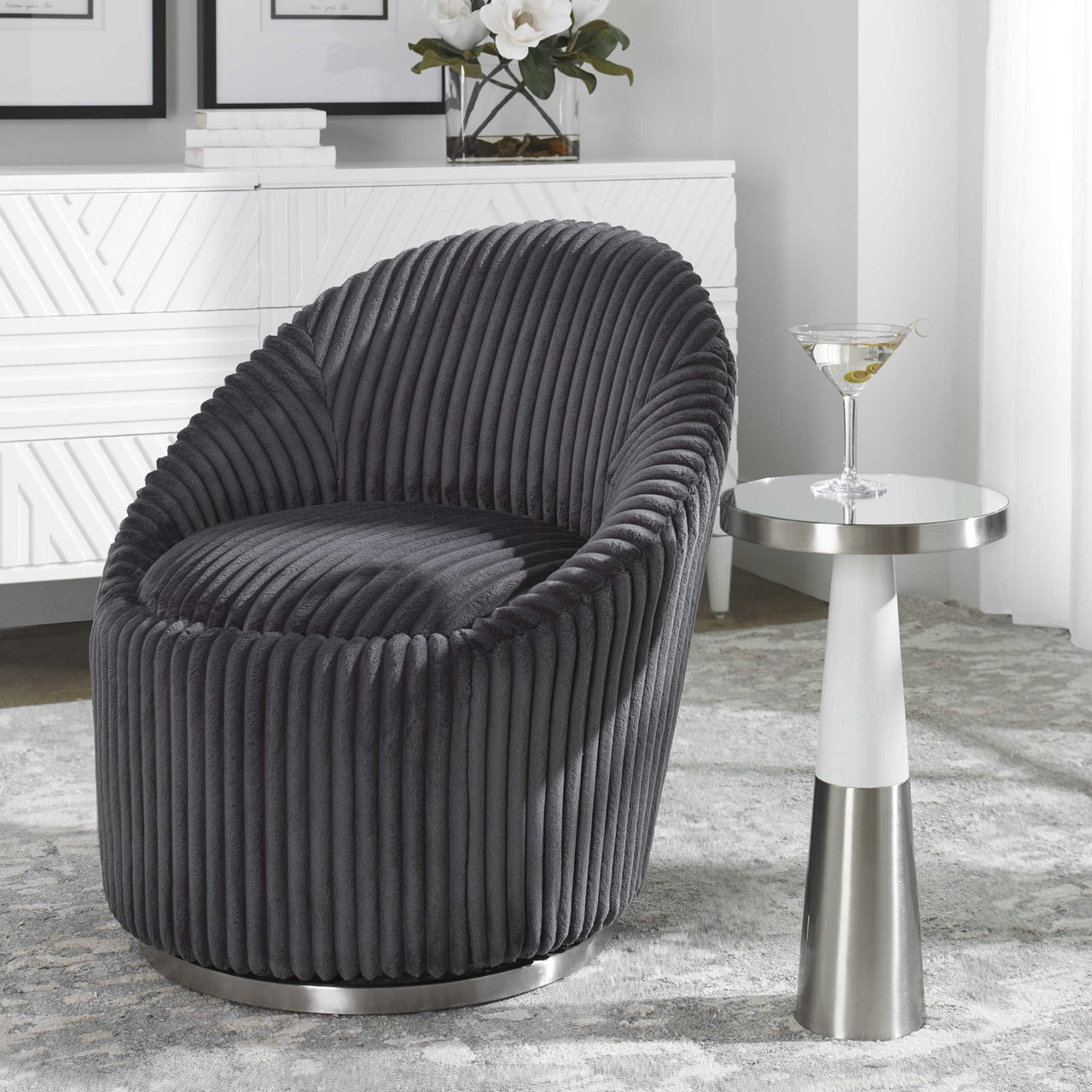 Forti Accent Table, Nickel