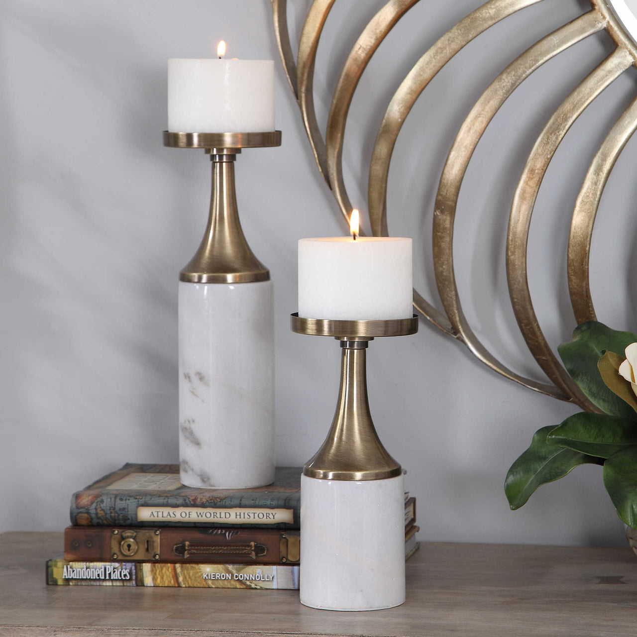 Castiel Candleholders S/2