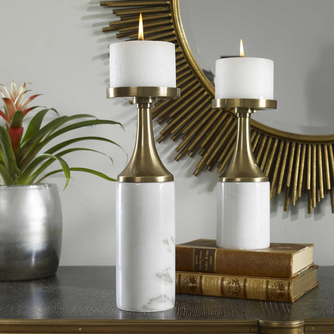 Castiel Candleholders S/2