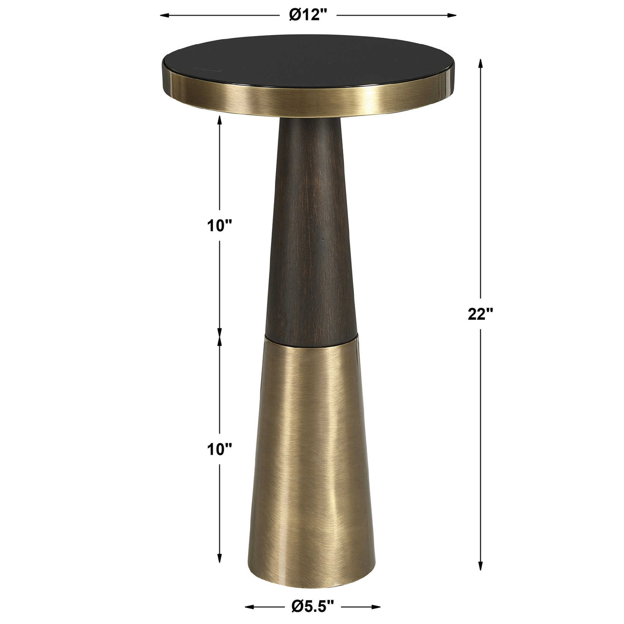 Forti Accent Table, Nickel