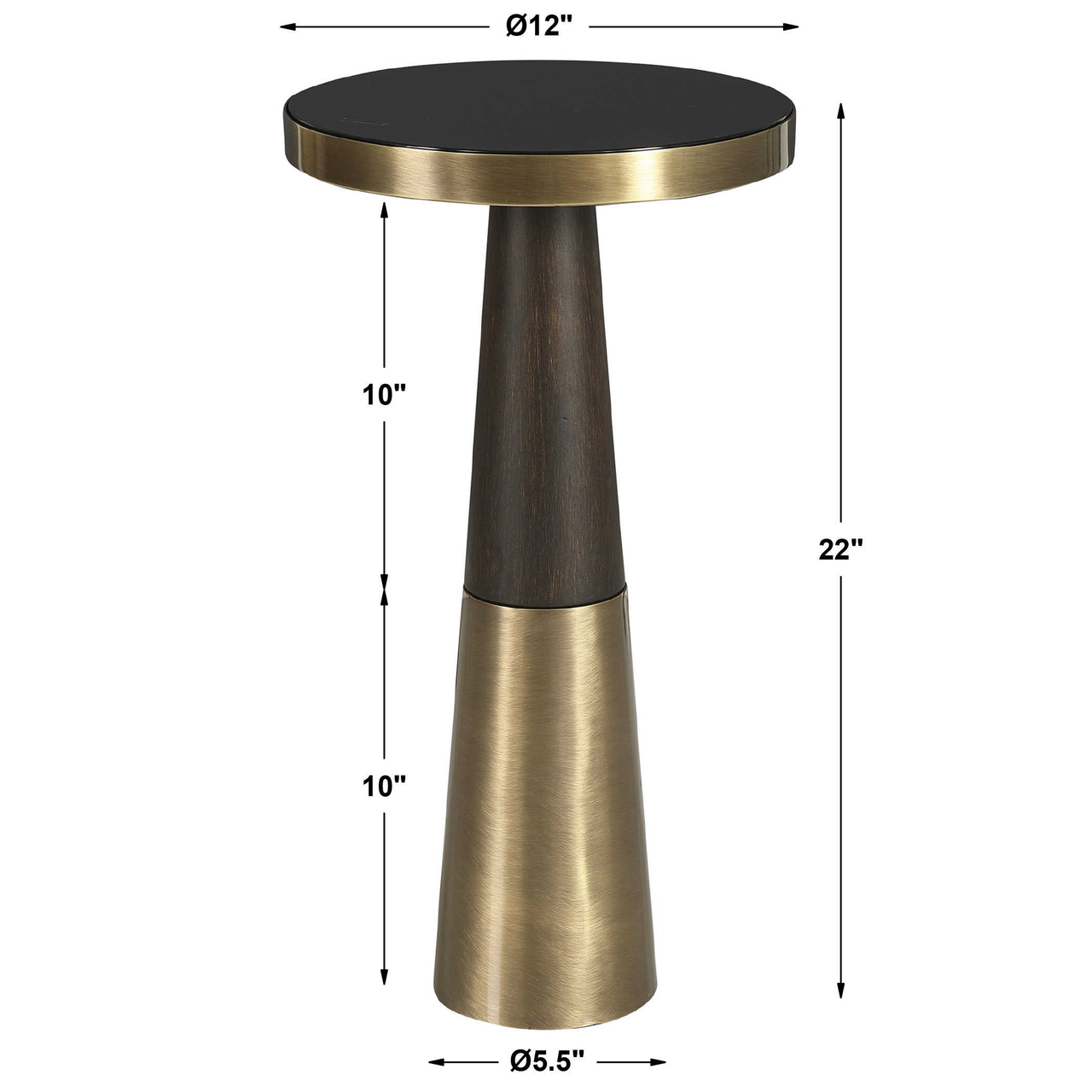 Forti Accent Table, Nickel